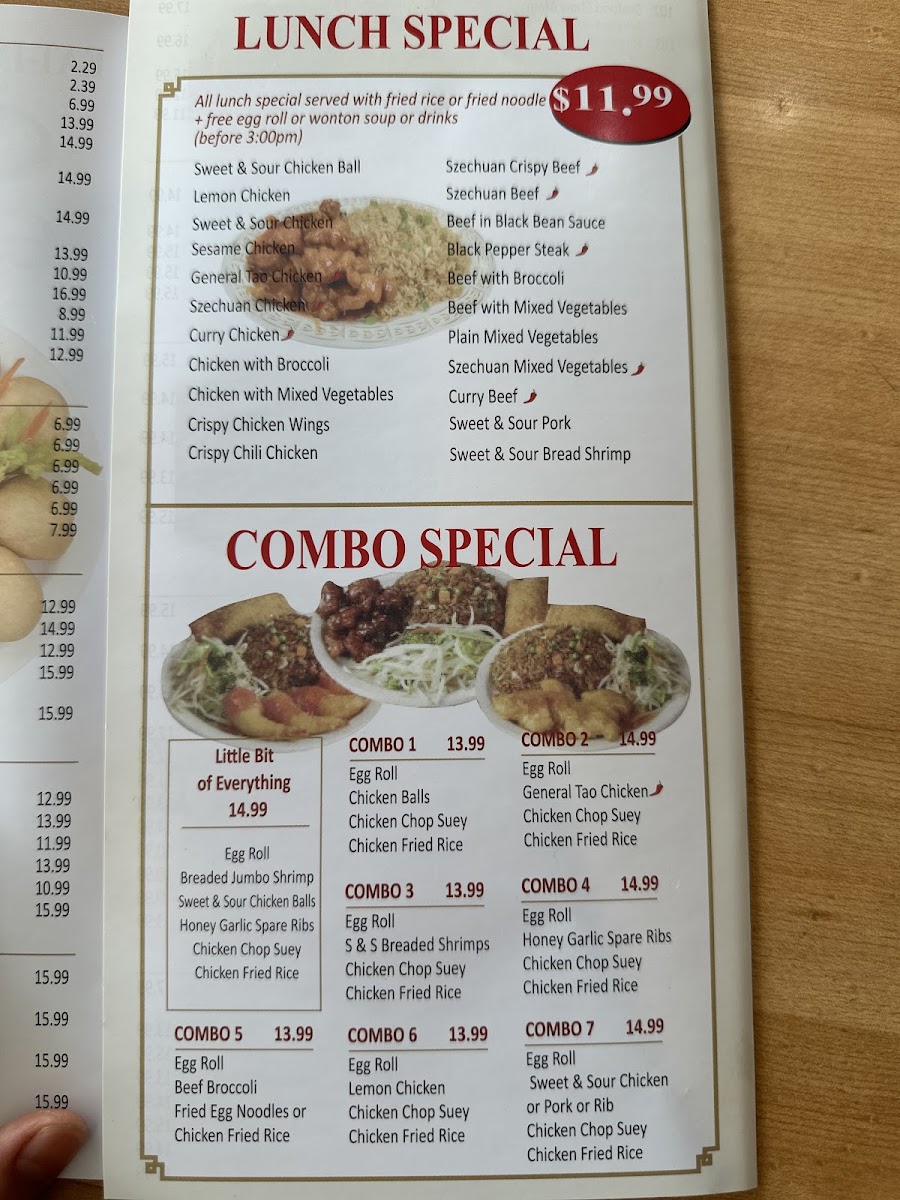 Menu Oaks Garden Restaurant-2